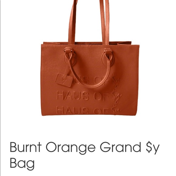Haus of Sy Grand Sy Bag (Burnt Orange) - Picture 6 of 6